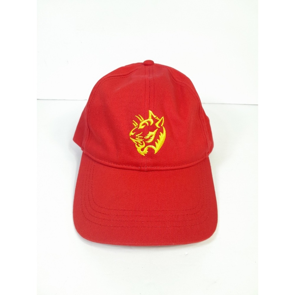 Barbour Jun Sports Baseball Cap Hat Red Strapback Rare UK RELEASE